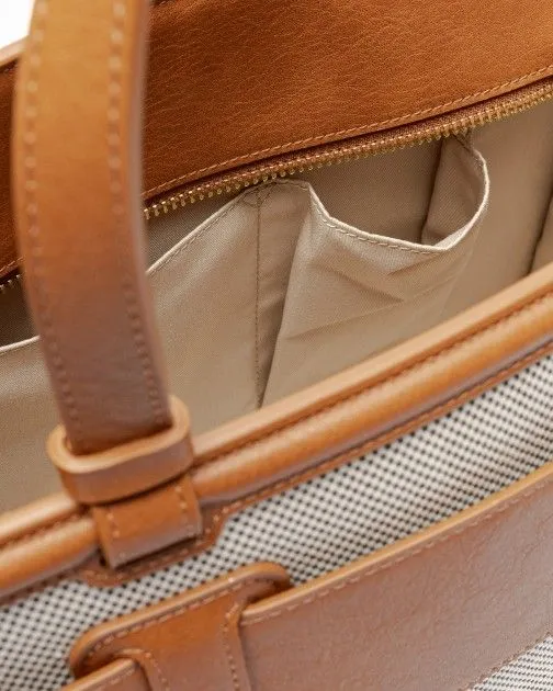 Bolso de mano Armani Exchange 942689 4R734 Camel