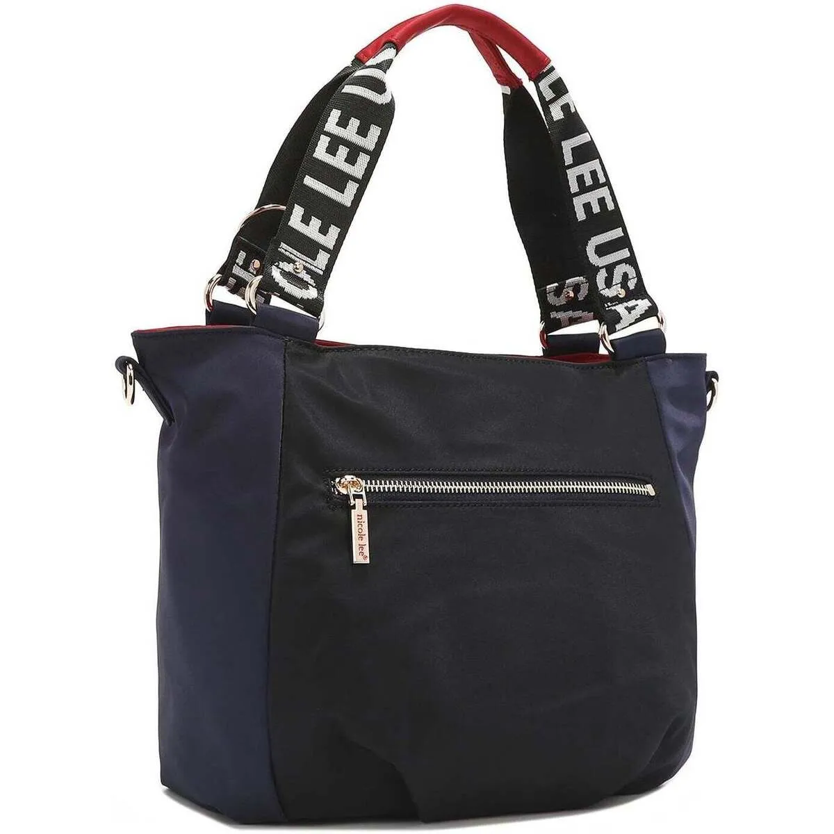 BOLSO DE MANO MEDIANO DE NYLON 