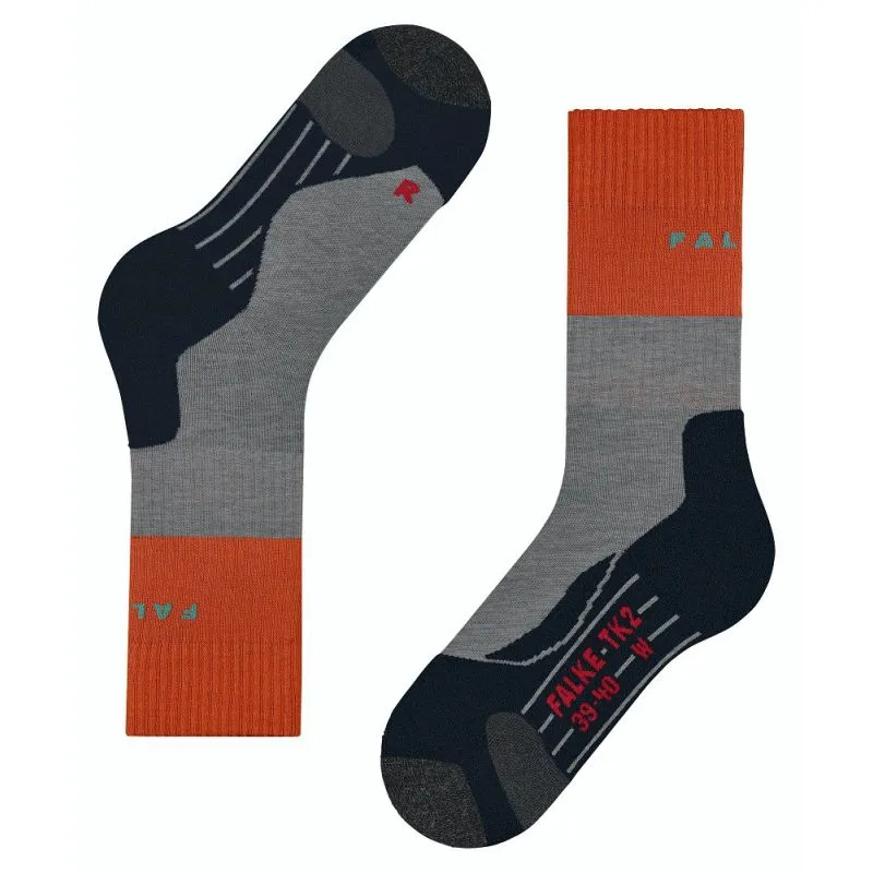 Calcetines Falke Tk2 (gris claro)