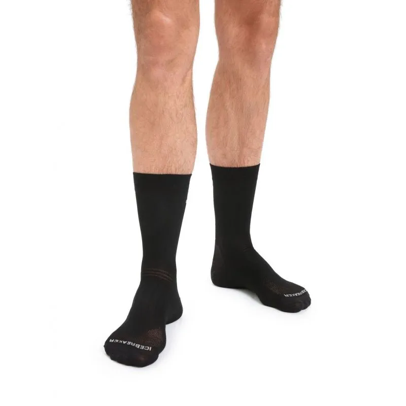 Calcetines para hombre Icebreaker Hike Liner Crew (BLACK)