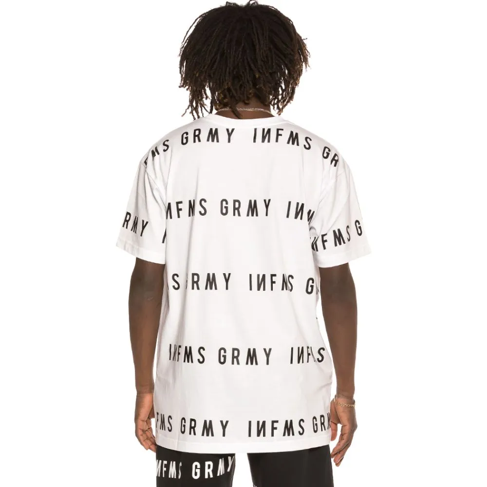 Camiseta Grimey Sober Heritage Tee SS19 White