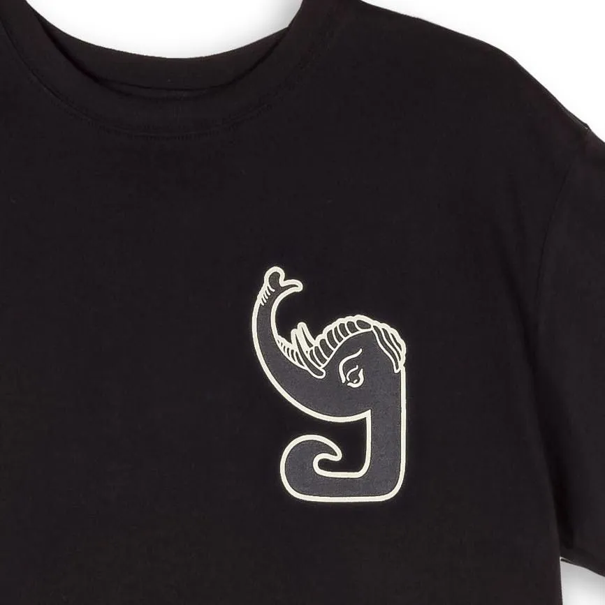 CAMISETA GRIMEY TUSKER TEMPLE REGULAR  BLACK | FW23