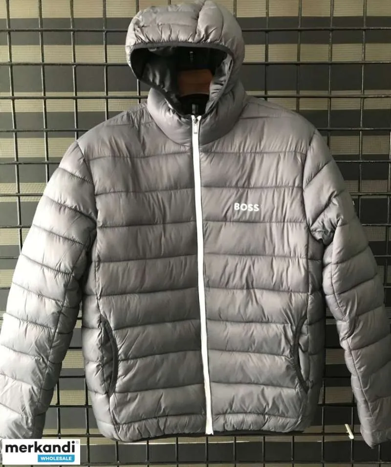 HUGO BOSS CHAQUETAS CON CAPUCHA CON CAPUCHA ACOLCHADAS PARA HOMBRES. OFERTAS DE ACCIONES DE GRAN MARCA.