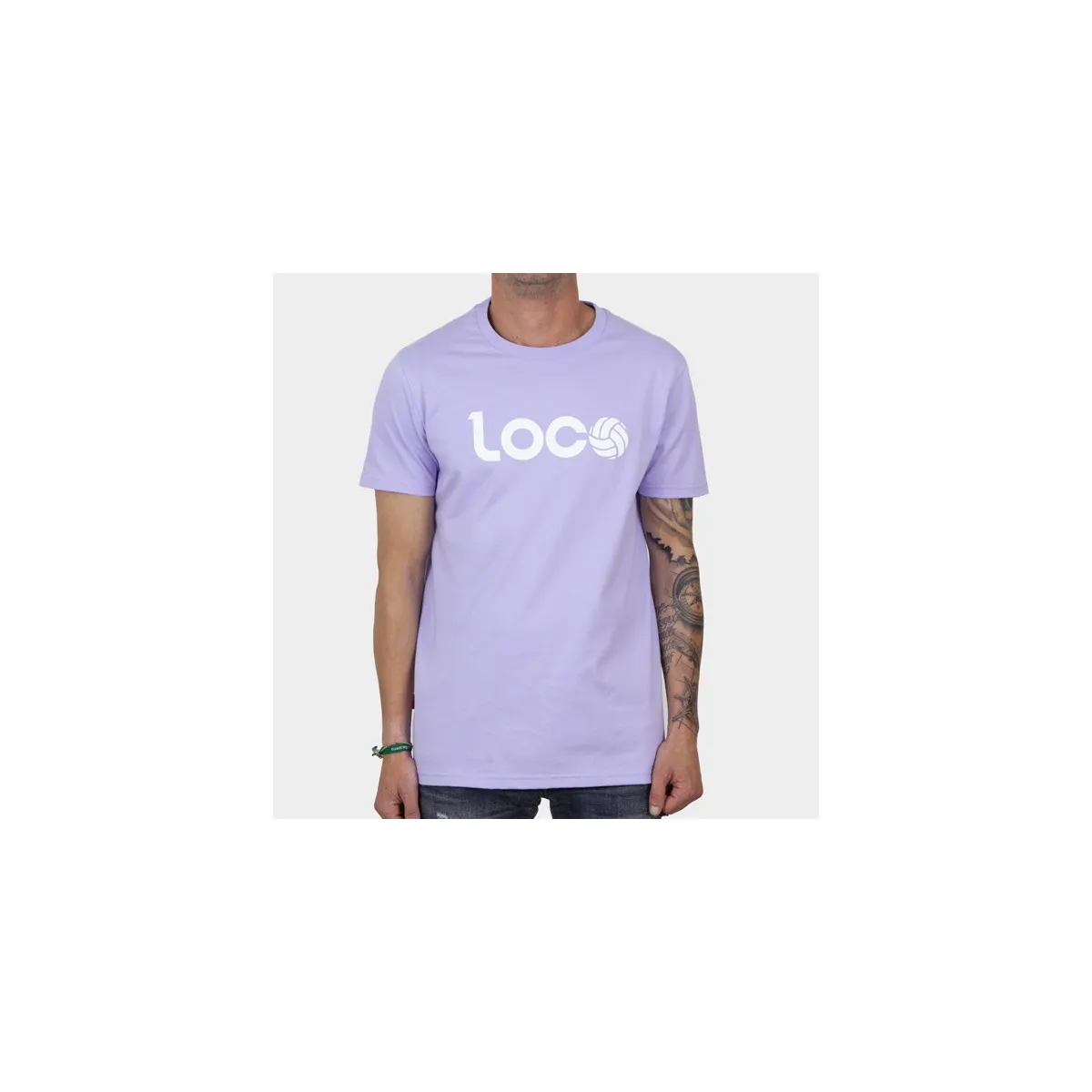 LOCO DE REMATE Y GOL  CAMISETA MORADA