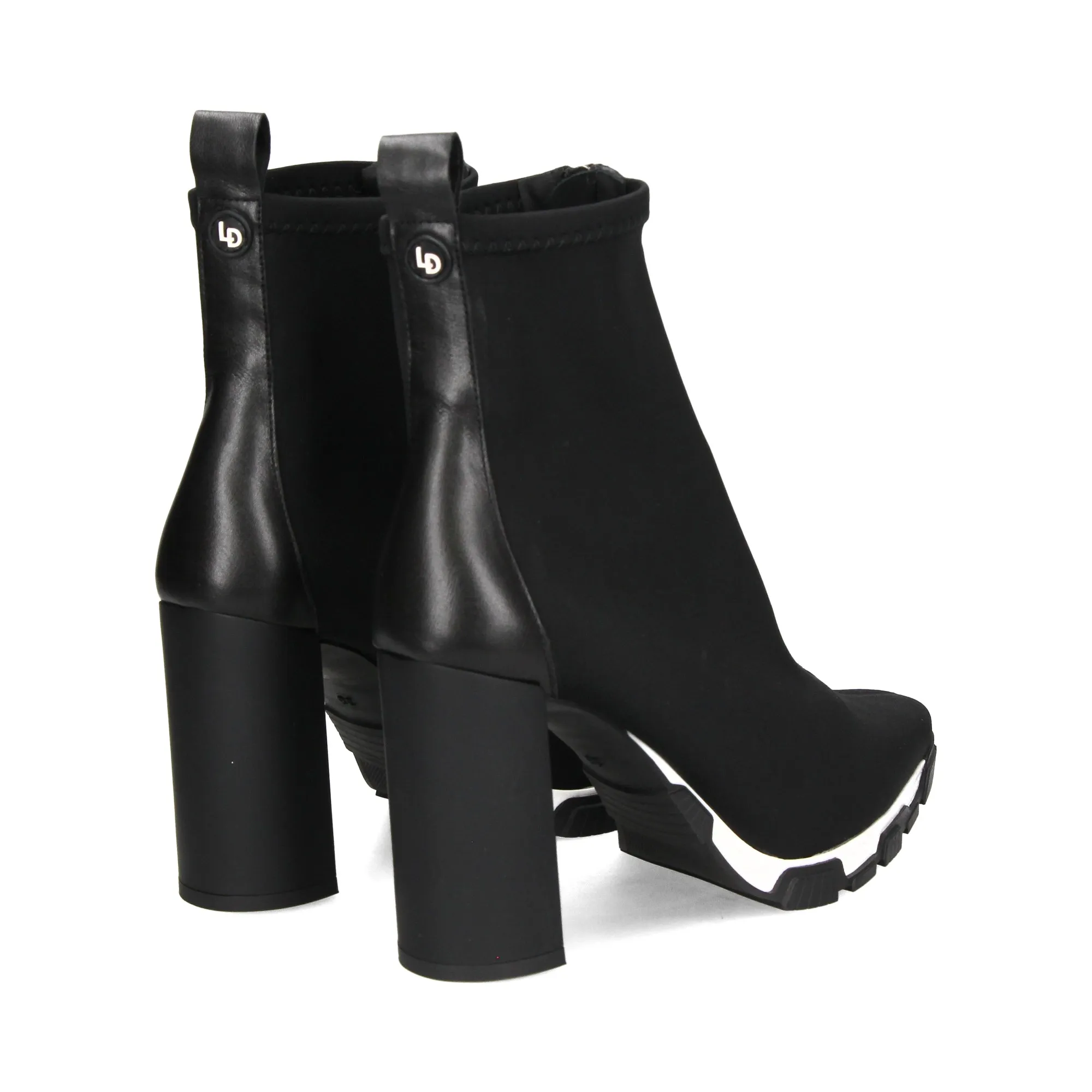 LODI Botines con tacón de Mujer NEGRO C2