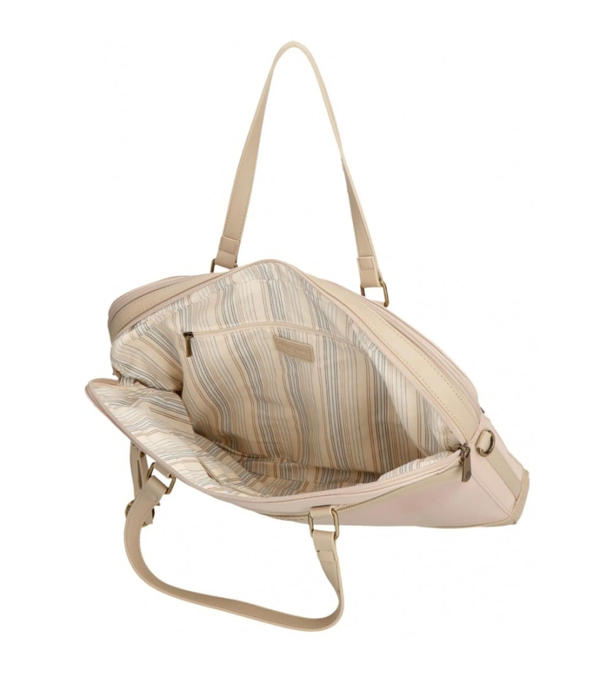 Maletín porta ordenador Morgan beige