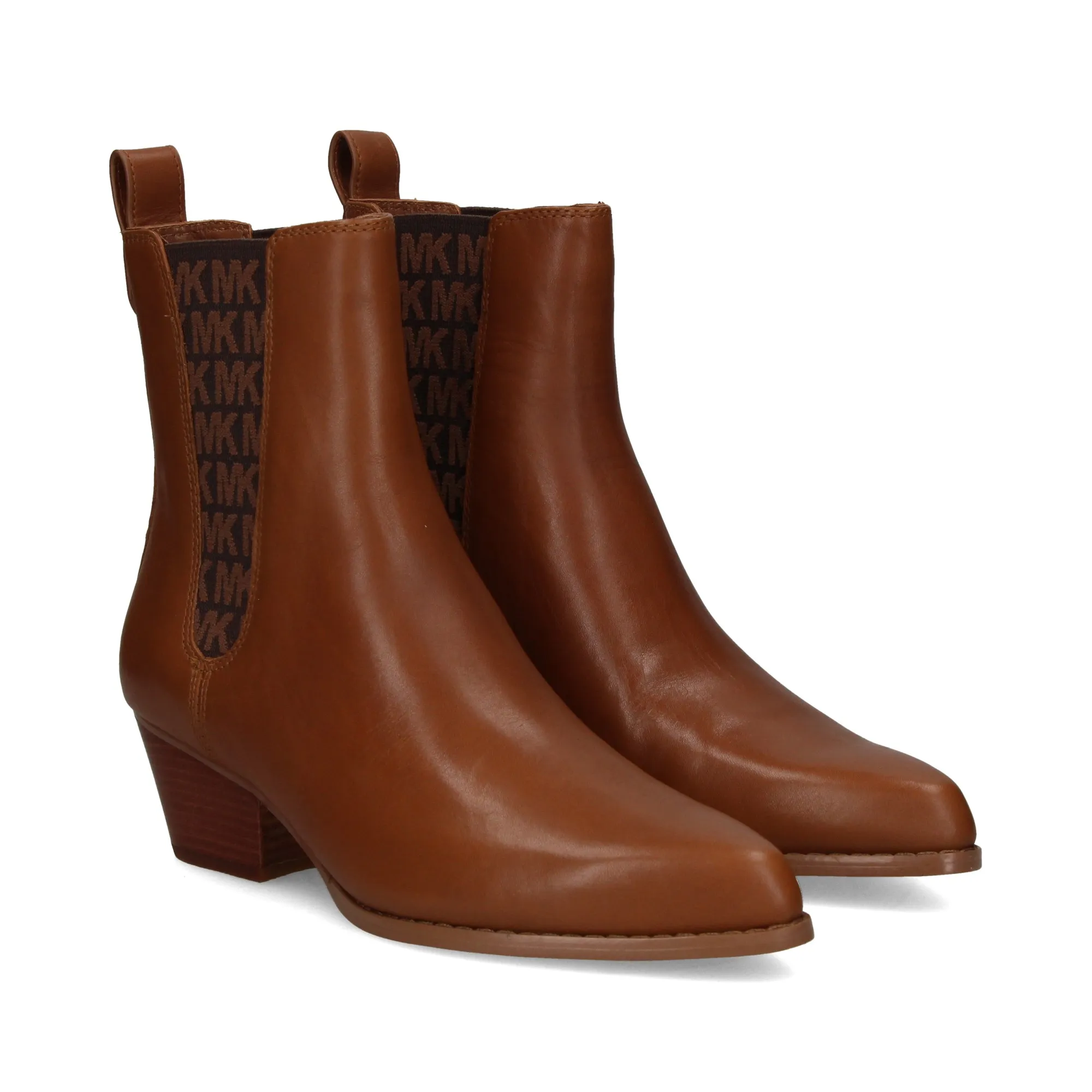 MICHAEL KORS Botines con tacón de Mujer 230 LUGGAGE