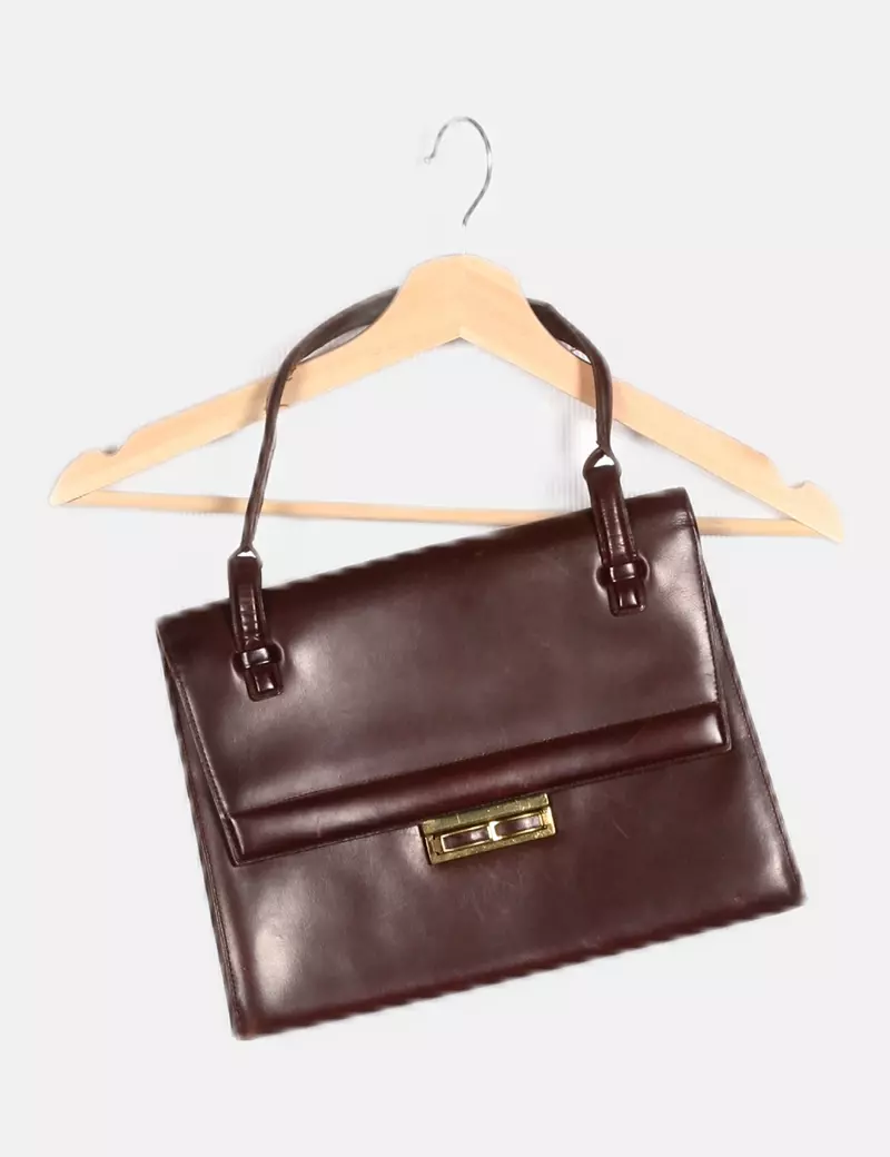 NoName Bolso de mano marrón