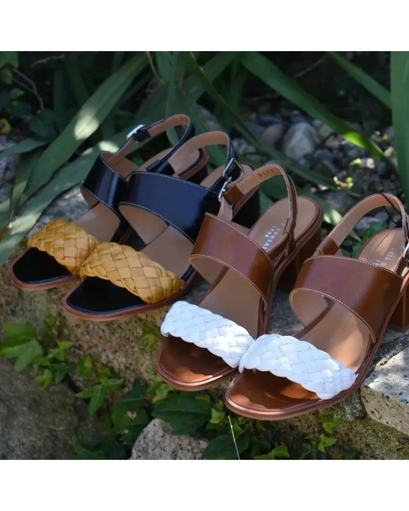 Sandalia de piel LUIS GONZALO 5163