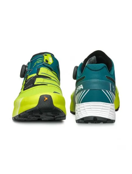 SCARPA Zapatillas Ribelle Run Kalibra HT Hombre Lime Green/Deep Lagoon