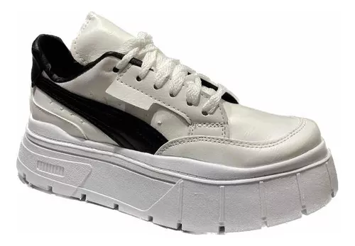 Zapatillas De Mujer Plataforma Comoda Liviana Moda Art-300